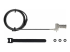 StarTech.com Universal Laptop Lock 6.6ft (2m), Security Cable For Notebook Compatible With Noble Wedge/Nano/K-Slot; Keyless Combination Locking Cable - Framsidan