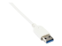 StarTech.com Bärbar USB 3.0-hubb med 3 portar plus Gigabit Ethernet - Närbild