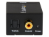 StarTech.com Digital koaxial SPDIF eller optisk Toslink till stereo RCA audio-konverterare - Vänster sida