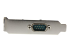 StarTech.com PCI Express RS232 seriell kortadapter med 1 port - Vänster sida
