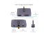 StarTech.com USB C Video Adapter, USB C to HDMI VGA Multiport Adapter w/ 3.5mm Audio Output, 4K 60Hz, HDR, 100W PD 3.0, USB C Monitor Adapter for Laptop, Thunderbolt 3/4 Compatible - Flera vinklar
