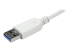StarTech.com Bärbar USB 3.0-hubb med 4 portar och inbyggd kabel - Närbild