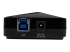 StarTech.com USB 3.0-hub med 10 portar och laddnings- &amp; synkningsportar - Vänster sida