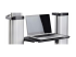 StarTech.com Rolling TV Cart/Stand On Wheels, Up to 100inch/220lb Screens - Närbild