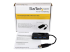 StarTech.com Bärbar SuperSpeed mini USB 3.0-hubb med 4 portar - Framsidan