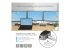StarTech.com USB-C Triple Monitor Docking Station - Flera vinklar
