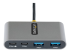 StarTech.com 4-Port USB-C Hub with 100W Power Delivery Pass-Through Charging, 2x USB-A + 2x USB-C, 5Gbps, USBC Hub w/ 1ft (30cm) Long Cable, Portable Laptop USB Type-C to USB-A/C Hub - Framsidan