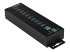 StarTech.com USB 3.0-hubb med 10 portar och nätadapter - Tillbaka