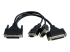 StarTech.com 2S1P PCI Express seriellt parallellt kombokort med breakout-kabel - Framsidan
