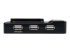 StarTech.com USB 3.0-/USB 2.0-kombohubb med 6 portar och 2A laddningsport – 2x USB 3.0 & 4x USB 2.0 - Framsidan