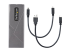 StarTech.com USB-C 10Gbps to M.2 NVMe or M.2 SATA SSD Enclosure, Tool-free M.2 PCIe/SATA NGFF SSD Enclosure, Portable Aluminum Case, USB Type-C & USB-A Host Cables, For 2230/2242/2260/2280 - Framsidan