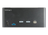 StarTech.com 2-ports DisplayPort KVM-switch för tre skärmar - Framsidan