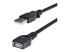 StarTech.com 1,8 m svart USB 2.0-förlängningskabel A till A – M/F - Höger vinkel