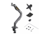 StarTech.com Desk Mount Monitor Arm, Up To 32" Display, C-Clamp, TAA - Vänster vinkel