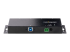 StarTech.com 4-Port Industrial USB 3.0 5Gbps Hub, Rugged USB Hub w/15kV Air/8kV Contact ESD and Surge Protection, DIN/Wall/Desk Mountable USB-A Hub, USB Expansion Hub with Locking Ports - Tillbaka