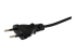 StarTech.com 1 m nätsladd för bärbara datorer, EU-kontakt till C7, 2,5 A 250 V, 18AWG, ersättningssladd för bärbara datorer, strömkabel för bärbara datorer, laddarkabel för bärbara datorer, strömförsörjningskabel för bärbara datorer - Närbild