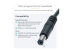 StarTech.com USB till 5,5 mm strömkabel - Närbild