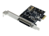 StarTech.com 2S1P PCI Express seriellt parallellt kombokort med breakout-kabel - Vänster vinkel