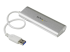 StarTech.com Bärbar USB 3.0-hubb med 4 portar och inbyggd kabel - Höger vinkel