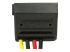 StarTech.com 15 cm 4-stifts LP4 till SATA-strömkabeladapter - Närbild