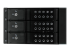 StarTech.com Flyttbart hyllfritt bakpanelställ i aluminium med hot swap-funktion för tre 3,5" SAS II/SATA III – 6 Gbps HDD - Framsidan
