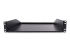 StarTech.com 2U Fixed Server Rack Mount Shelf, 22in Deep Steel Universal Cantilever Tray for 19" AV/Data/Network Equipment Rack with Cage Nuts & Screws, 125lbs Weight Capacity, 18" Deep - Framsidan