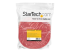StarTech.com 100ft Hook and Loop Roll, Cut-to-Size Reusable Cable Ties, Bulk Industrial Wire Fastener Tape /Adjustable Fabric Wraps Red / Resuable Self Gripping Cable Management Straps - Framsidan
