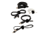 StarTech.com 6in Hook and Loop Cable Ties, 50 Pack, Black, Reusable Cable Straps, Adjustable and Flexible, Cord Organizer Tie/Wraps for Professional Cable Management - Vänster vinkel