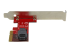 StarTech.com 4-Lane PCI Express to SFF-8643 Adapter for PCIe NVMe U.2 SSD - Höger sida