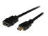 StarTech.com 2m (6ft) HDMI Extension Cable, Ultra HD HDMI Male to Female Cable, 4K HDMI Cable Extender, 4K 30Hz UHD HDMI Cable with Ethernet M/F, High Speed HDMI 1.4 Cable, 10.2Gbps - Höger vinkel