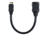 StarTech.com 5in Mini HDMI to HDMI Adapter, 4K High Speed HDMI Adapter, 4K 30Hz Ultra HD High Speed HDMI Adapter, HDMI 1.4, Gold Plated Connectors, UHD Mini HDMI Adapter 4K, Black - Framsidan