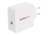 StarTech.com USB-C? väggladdare med 1 port och 60 W strömförsörjning - Vänster vinkel